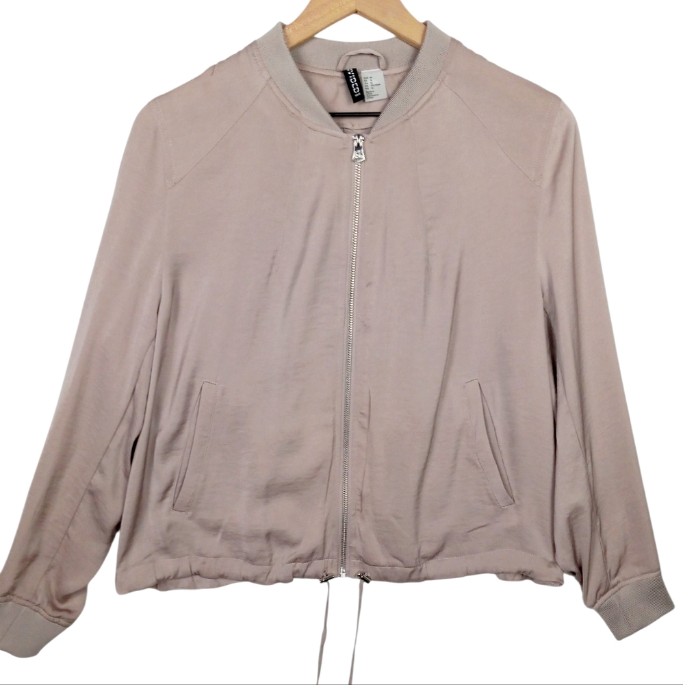 H&M Utility Bomber Jacket Size 14  Pit to Pit 23in and 23in in lenght